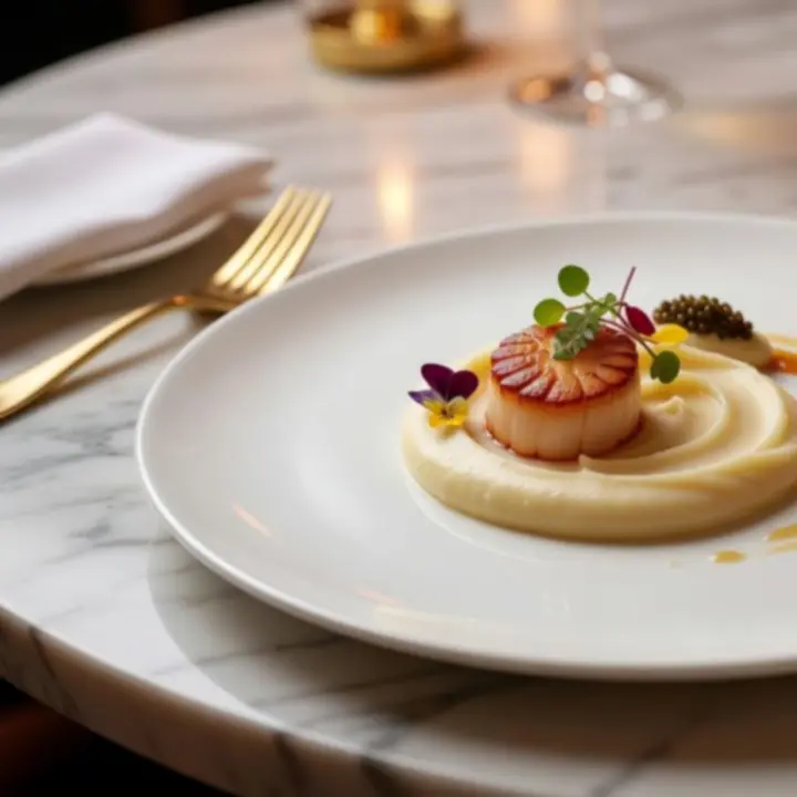 Fine dining – elegancko podane danie w restauracji Velastrelio